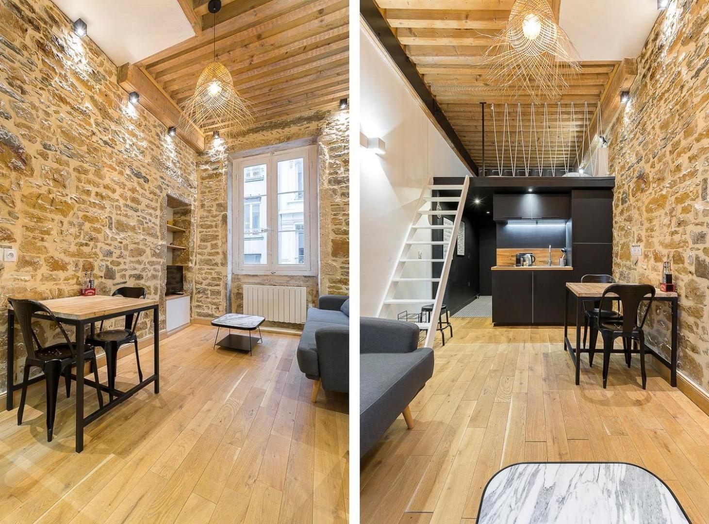 Hamac Suites - Studio Ainay 1 - Hyper Centre Lyon - 2 Personnes Exterior foto